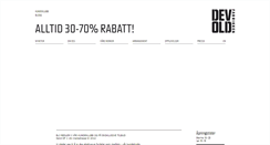 Desktop Screenshot of devoldfabrikken.no